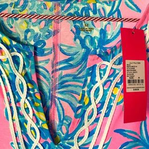 Lilly Pulitzer cotton short sleeve dress sz.M NWT